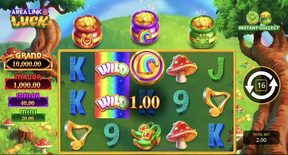 Area Link All the Luck Slot